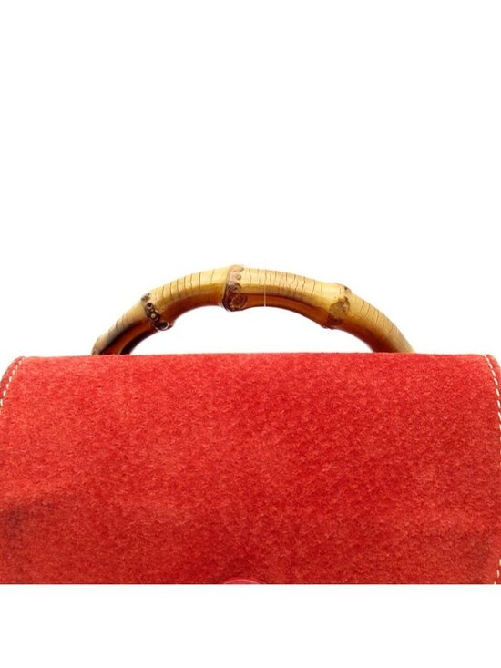 Gucci Bambu Backpack Mini Suede Leather